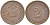ГЕРМАНИЯ 2 ПФЕННИГА 1915 F KM 16, J. 11, Weege 4 медь 206-652