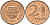 Венгрия 2 филлера 1947 ВР, первая республика (1946-1948) KM 529 латунь aUNC 4585-221