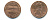 США 1 цент 1993 D, Авраам Линкольн KM 201b цинк плакированный медью UNC 179-451