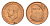 Самоа 1 сене 1974 KM 12 бронза UNC 4655-842