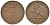 Бельгия 1 сантим 1894 Belgen, Леопольд II (1865-1909) KM 34.1 медь aUNC 4621-638