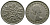 Великобритания 2 шиллинга (флорин) 1955 Елизавета II (1952-2022) KM 906, Spink 4146 медно-никель 4607-915