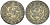 Рига 1 шиллинг (шеляг) 1621 Сигизмунд III (1587-1632), вес 0,72 гр. KM 5 серебро 1517-133