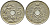 БЕЛЬГИЯ 5 САНТИМОВ 1928 BELGIE KM 67 медно-никель 86-319
