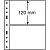 Лист в альбом 'Optima' для 2 бон (S), черный. Leuchtturm. 322646