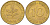 ФРГ 10 ПФЕННИГОВ 1981 D KM 108, J. 383 сталь плакированная латунью 4182-923
