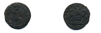 СИБИРЬ 1 КОПЕЙКА 1769 КМ СУЗУНСКИЙ МОНДВОР КОЛЫВАНОВСКАЯ МЕДЬ Биткин 1138 медь 6-1734