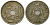 Бельгия 10 сантимов 1925 KM 53 медно-никель 4177-1056