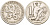 Чехословакия 1 крона 1922 женщина со снопом и серпом KM 4 медно-никель 4548-153