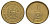 Перу 1/2 соль 1975 KM 265 латунь UNC 66-146