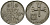 Израиль 1 лира 1969 BE 5729 KM 47 медно-никель 4120-1026