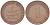 ФРГ 1 ПФЕННИГ 1950 G KM 105, J. 380 сталь плакированная медью 116-346