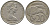 Новая Зеландия 20 центов 1969 Елизавета II (1952-2022), птичка киви KM 36.1 медно-никель 81-615