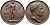 Франция медаль 1809 на мир в Вене, Наполеон Бонапарт, 40,5 мм, 34,94 гр Slg. Julius 2141, Bramsen 876 бронза 00-811-23