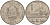 Румыния 1 лей 1966 трактор KM 95 сталь плакированная никелем 4156-351