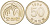 Южная Корея 50 вон 1994 FAO, рис KM 34 медь никель цинк 4514-1055