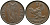 ИРЛАНДИЯ 1 ПЕННИ 1948 КУРИЦА С ЦЫПЛЯТАМИ KM 11 бронза 4531-646