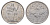 Новая Каледония 2 франка 1977 птица кагу, (IEOM) KM?14, Schoen?11, Lec?58 алюминий UNC 181-945