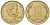 Чили 10 песо 2008 So KM 228.2, Schon 82 алюминиевая бронза 4617-1054