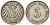 Германия 5 пфеннигов 1909 D, KM 11, J. 12 медно-никель 4608-846
