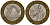 Франция 10 франков 1991 тип Гений Бастилии KM 964.1, Le Frank 375.6 биметалл 4138-335