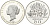 Гаити 50 гурдов 1981 50 лет FAO, голова женщины KM 149 серебро PROOF 1066-1-24