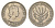 Кипр 50 милей 1955 KM 36 медно-никель 4652-356