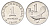 Индонезия 1 рупия 1970 птичка KM 20 алюминий UNC 4675-556