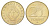Венгрия 20 форинтов 1995 KM 696 никель латунь 4706-1047