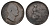Великобритания 1/2 пенни 1834 Вильгельм IV (1830-1837) KM 706, Spink 3847 медь 28-625