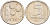 Израиль 5 агора 1976 JE 5736, звезда Давида KM 25c медно-никель UNC 4396-1517
