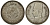 Египет 5 пиастров 1939 АН1358, Фарук (1936-1952) KM 366 серебро 603-523