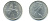 Великобритания 10 пенсов 1969 Елизавета II (1952-2022) KM 912, Spink 4231 (F1) медно-никель 83-621