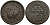 Индия, Индор 1/4 анна 1887 (1944 год), Shvaji Rao (1886-1903), бык KM 33.1 медь 1528-934
