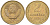 СССР 2 копейки 1989 Y 127a, Schon 76a латунь 4613-641
