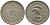 МЕКСИКА 10 СЕНТАВО 1940 Мо KM 132 медно-никель 119-116