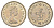 Гонконг 1 доллар 1980 Елизавета II (1952-2022) KM 43 медно-никель UNC 4646-733