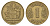 Исландия 1 крона 1963 KM 12a никель латунь 4695-526