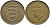 Джерси 1/24 шиллинга 1947 Георг VI (1936-1952) KM 18 бронза 51-4316