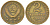 СССР 2 копейки 1955 KM 113, Schon 62 алюминиевая бронза 4588-818
