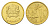 Марокко 10 сантимов 2011 Y 136 сталь плакированная латунью UNC 4588-1247