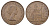 Великобритания 1 пенни 1966 Елизавета II (1952-2022) KM 897, Spink 4157 бронза 4661-934
