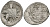 Русское Царство копейка 1547-1584 Иван IV Васильевич, Новгородский  монетный двор, 0,66 ГР ГиК №77 серебро 262-544