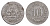 Лембек 10 пфеннигов 1919 Funck 286.2, Men18 18717.2 железо 4659-348