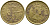 Гонконг 10 центов 1979 Елизавета II (1952-) KM 28.3 никель латунь 4387-235