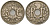 Франция 25 сантимов 1928 KM 867a, Le Franc 171.7 медно-никель 4143-432