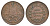 Британская Индия (Ост-Индская компания) 1/4 анны 1835 KM 446 медь 4607-444