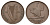 Ирландия 1 пенни 1928 курица с цыплятами KM 3 бронза 4517-622