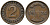 ГЕРМАНИЯ 2 РЕНТЕНПФЕННИГА 1924 D KM 31, J. 307 бронза 24-451