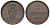 Брауншвейг-Каленберг-Ганновер 2 пфеннига 1853 B, Георг V (1851-1866) KM 217,aKS 152, J. 84 медь 4142-233